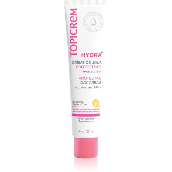 Topicrem Topicrem Hydra+ Protective Day Cream zaštitna dnevna krema SPF 50+ 40 ml