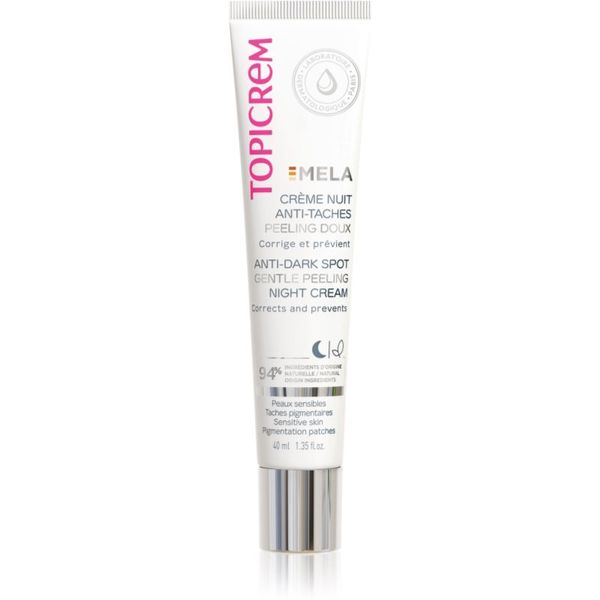 Topicrem Topicrem MELA Corrective Night Cream noćna korektivna krema protiv pigmentnih mrlja 40 ml