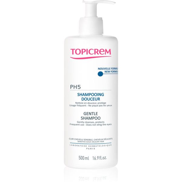 Topicrem Topicrem PH5 Gentle Shampoo nježni šampon za svakodnevnu uporabu za osjetljivo vlasište 500 ml