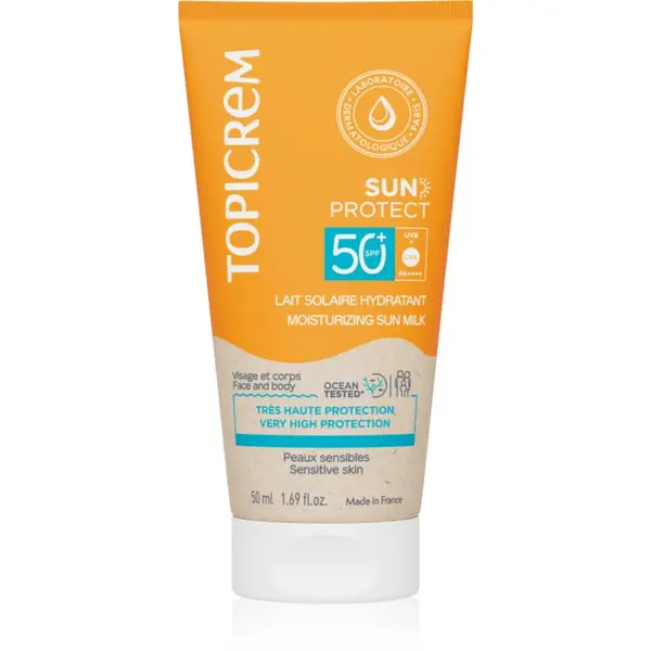 Topicrem Topicrem Sun Protect Moisturizing Sun Milk hidratantno mlijeko za sunčanje SPF 50+ 50 ml