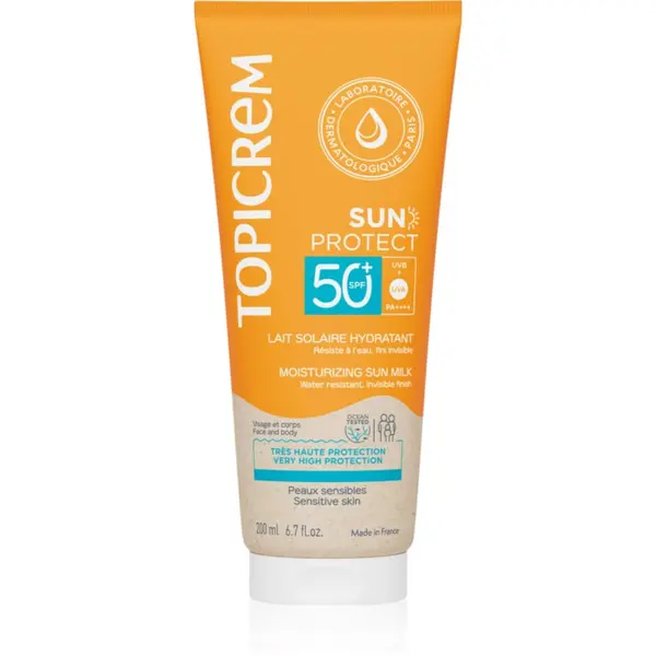 Topicrem Topicrem Sun Protect Moisturizing Sun Milk SPF50+ hidratantno mlijeko za sunčanje SPF 50+ 200 ml