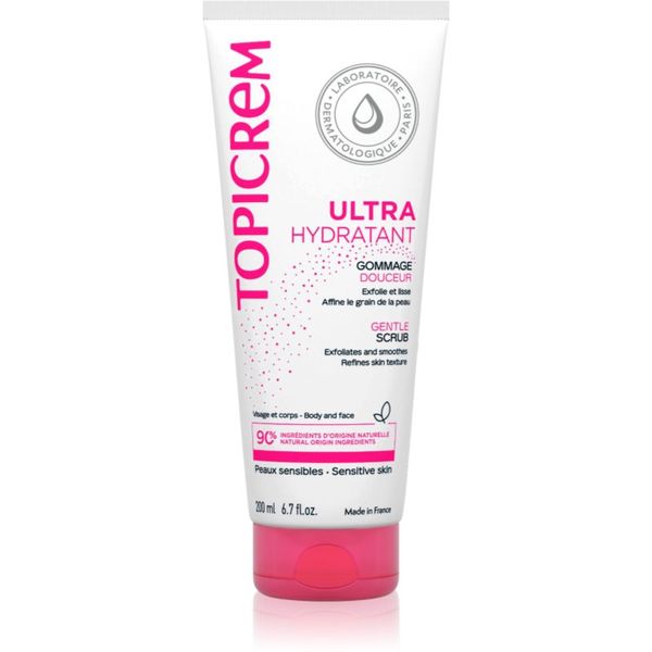 Topicrem Topicrem UH BODY Gentle Scrub nježni piling za tijelo za osjetljivu kožu 200 ml
