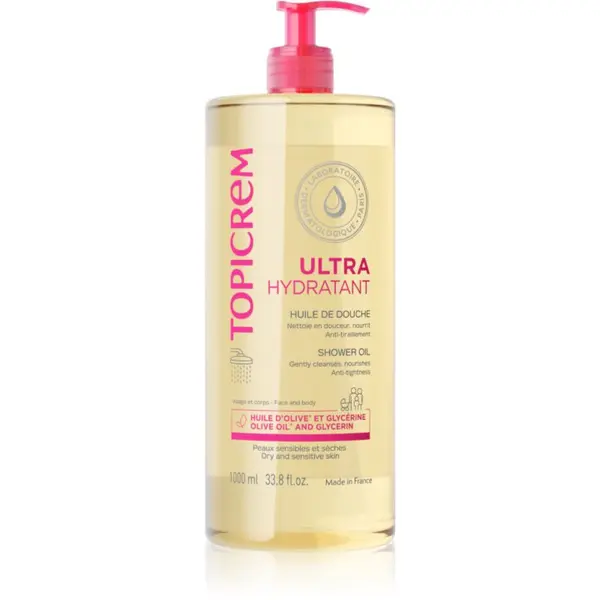 Topicrem Topicrem UH BODY Shower Oil hidratantno ulje za čišćenje za suhu i osjetljivu kožu 1000 ml