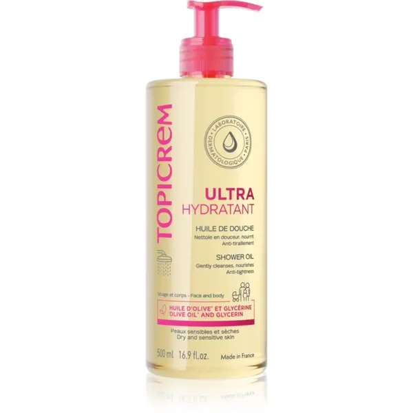 Topicrem Topicrem UH BODY Shower Oil hidratantno ulje za čišćenje za suhu i osjetljivu kožu 500 ml