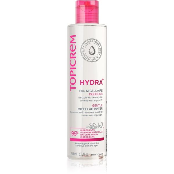 Topicrem Topicrem UH FACE Gentle Micellar Water nježna micelarna voda za čišćenje za osjetljivo lice i oči 200 ml