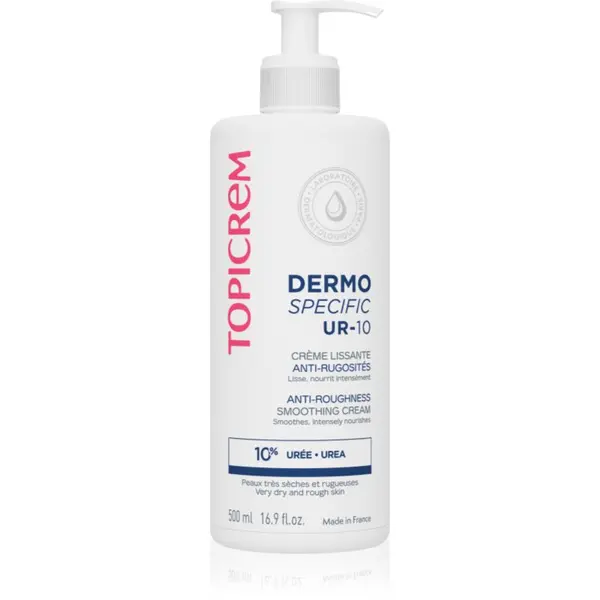 Topicrem Topicrem UR-10 Anti-Roughness Smoothing Cream krema za tijelo za iznimno suhu kožu 500 ml