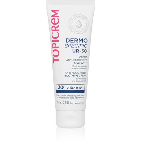 Topicrem Topicrem UR-30 Anti-Roughness Soothing Cream umirujuća krema za rožnatu kožu 75 ml