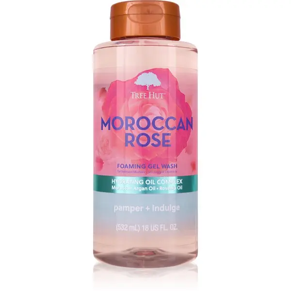 Tree Hut Tree Hut Moroccan Rose Foaming Gel Wash pjenasti gel za tuširanje 532 ml
