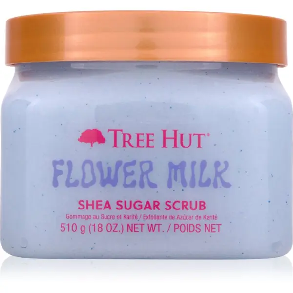 Tree Hut Tree Hut Shea Sugar Scrub Flower Milk šećerni peeling za tijelo 510 g