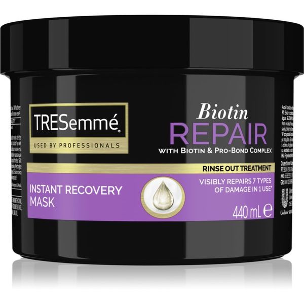 TRESemmé TRESemmé Biotin + Repair 7 regenerirajuća maska za kosu 440 ml