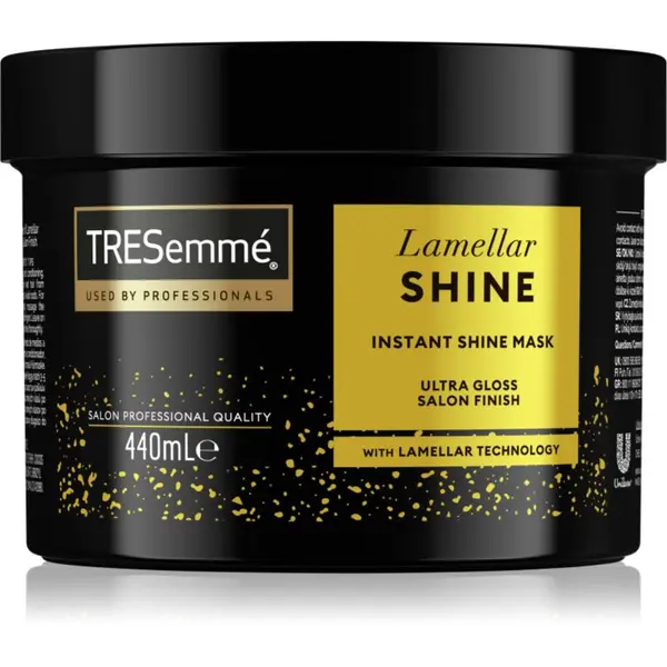 TRESemmé TRESemmé Lamellar Shine maska za kosu za sjajnu i mekanu kosu 400 ml