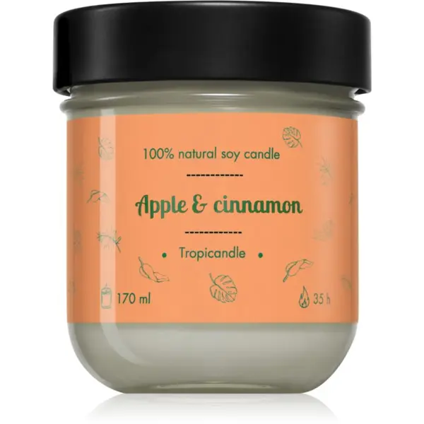 Tropicandle Tropicandle Apple & Cinnamon mirisna svijeća 170 ml