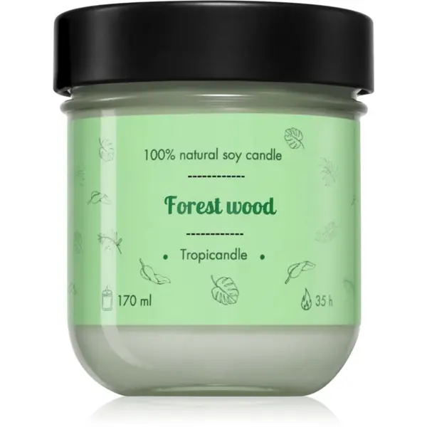 Tropicandle Tropicandle Forest Wood mirisna svijeća 170 ml