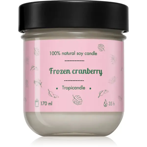 Tropicandle Tropicandle Frozen Cranberry mirisna svijeća 170 ml