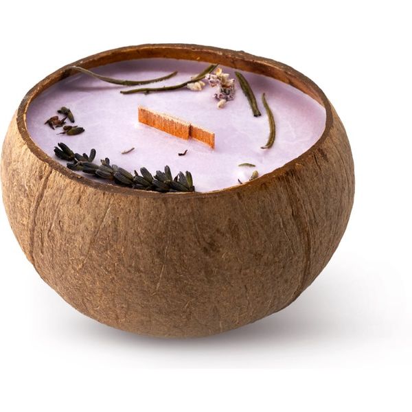 Tropicandle Tropicandle Lavender mirisna svijeća s drvenim fitiljem 350 ml