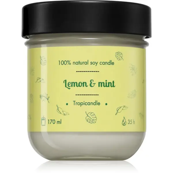 Tropicandle Tropicandle Lemon & Mint mirisna svijeća 170 ml