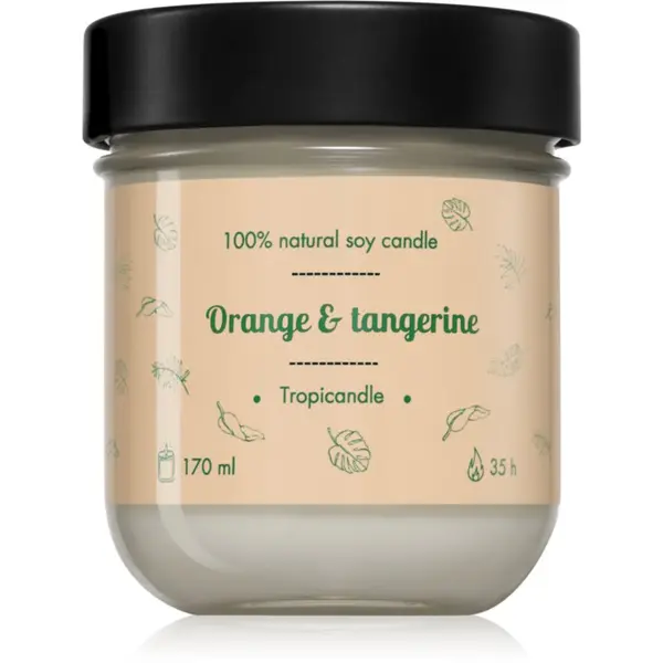 Tropicandle Tropicandle Orange & Tangerine mirisna svijeća 170 ml