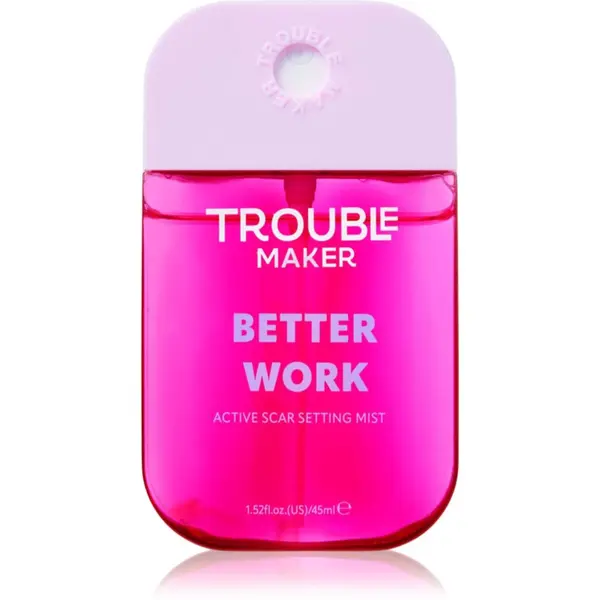 Trouble Maker Trouble Maker Better Work sprej za fiksiranje šminke za problematično lice 45 ml