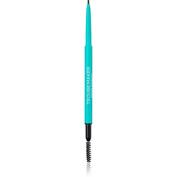 Trouble Maker Trouble Maker Define Anarchy dvostrana olovka za obrve nijansa Soft Black 0.1 g