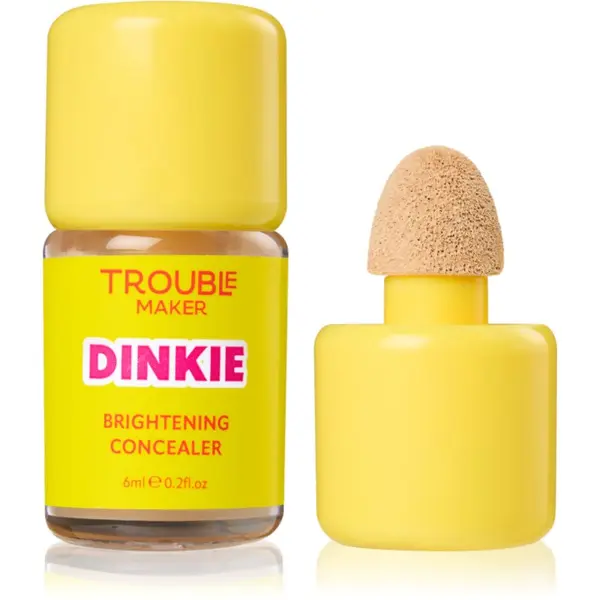 Trouble Maker Trouble Maker Dinkie posvjetljujući korektor s kofeinom nijansa Fairy Dust 6 ml