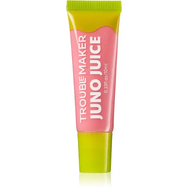 Trouble Maker Trouble Maker Juno Juice Lipgloss sjajilo za usne nijansa Stevie Pink 10 ml