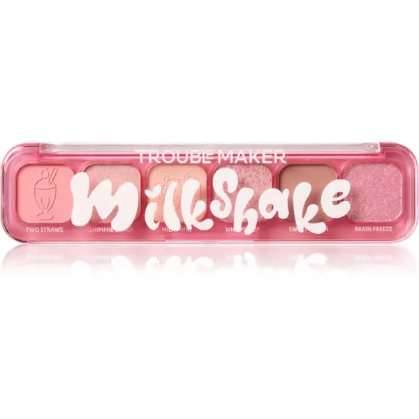 Trouble Maker Trouble Maker Little Trouble paleta sjenila za oči nijansa Milkshake 9 g