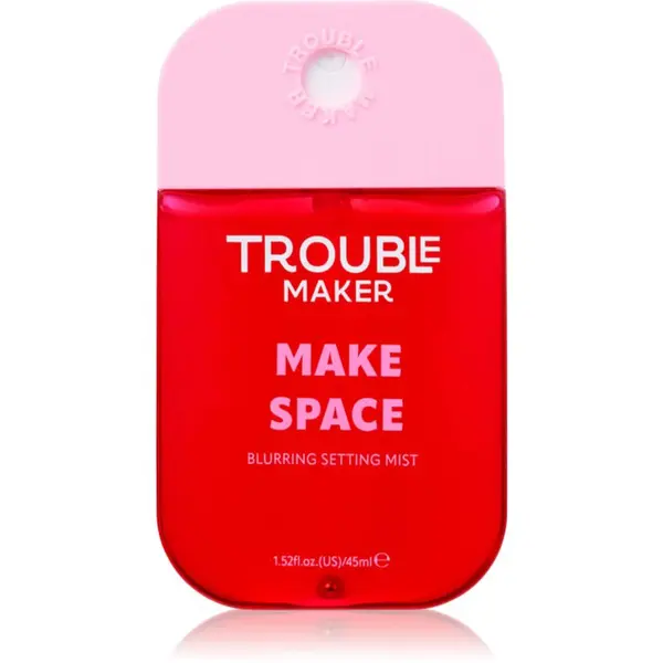 Trouble Maker Trouble Maker Make Space sprej za fiksiranje šminke za smanjenje pora 45 ml