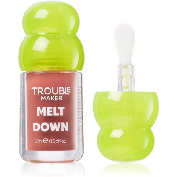 Trouble Maker Trouble Maker Melt Down Lip Oil ulje za usne nijansa Slip n Slide Nude 3 ml