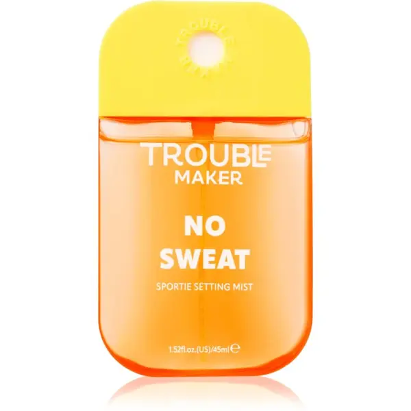 Trouble Maker Trouble Maker No Sweat sprej za fiksiranje šminke s mat efektom 45 ml