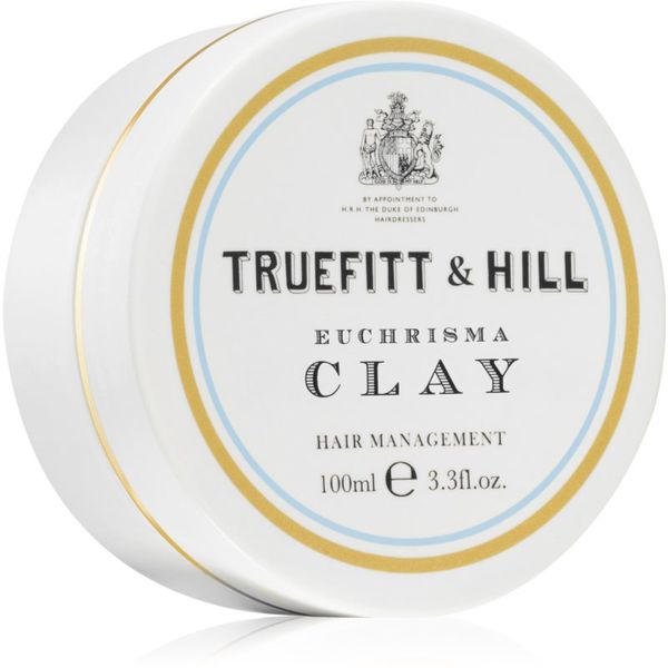 Truefitt & Hill Truefitt & Hill Hair Management Euchrisma Clay glina za stiliziranje kose s ekstra jakim učvršćivanjem za kosu za muškarce 100 ml