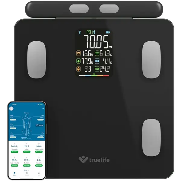 TrueLife TrueLife FitScale W8 osobna vaga Black 1 kom
