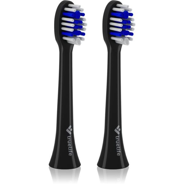 TrueLife TrueLife SonicBrush Compact Heads Black Whiten zamjenske glave za zubnu četkicu TrueLife SonicBrush Compact / Duo 2 kom