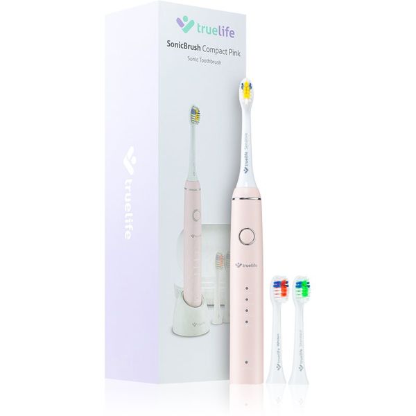 TrueLife TrueLife SonicBrush Compact Pink sonična četkica za zube 1 kom