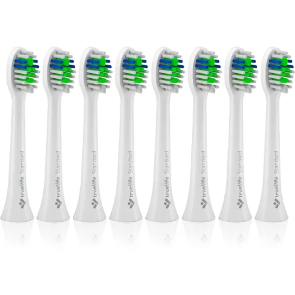 TrueLife TrueLife SonicBrush Compact White Standard zamjenske glave za zubnu četkicu TrueLife SonicBrush Compact-series White 8 kom