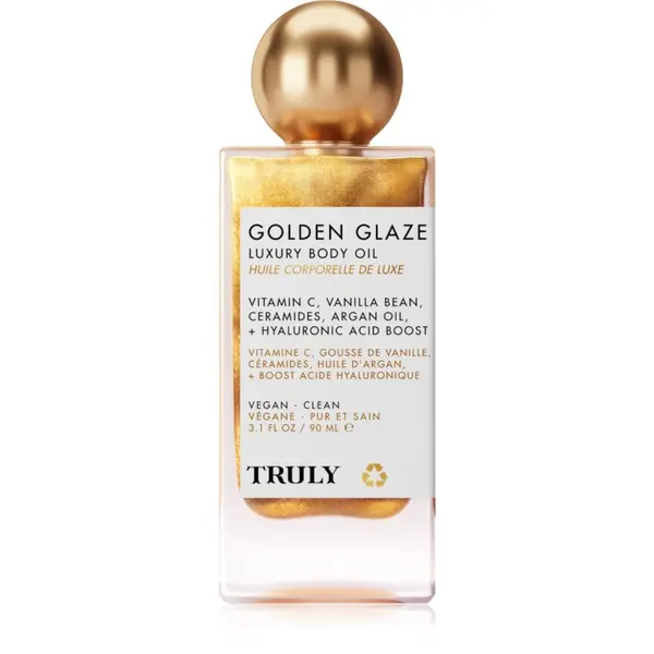Truly Truly Golden Glaze hidratantno ulje za tijelo s posvjetljujućim učinkom 90 ml