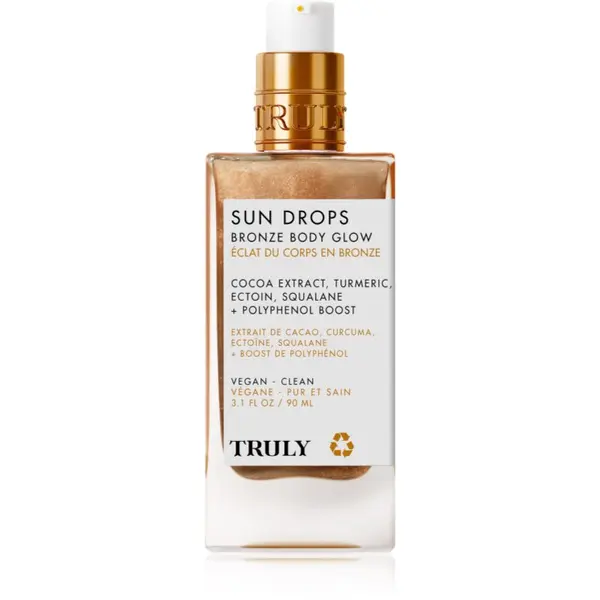 Truly Truly Sun Drops svjetlucavo ulje s brončanim efektom za tijelo 90 ml