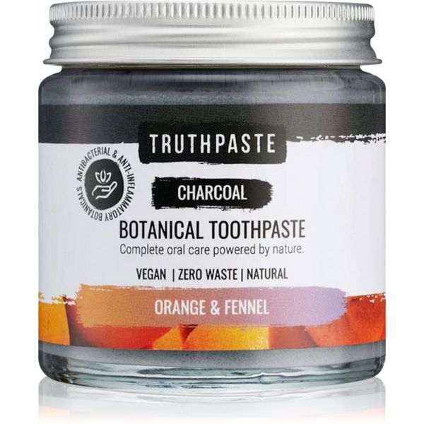 Truthpaste Truthpaste Charcoal prirodna zubna pasta Fennel & Orange 100 ml
