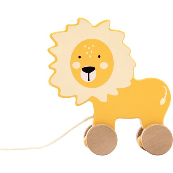 Tryco Tryco Wooden Lion Pull-Along Toy igračka od drva 10m+ 1 kom