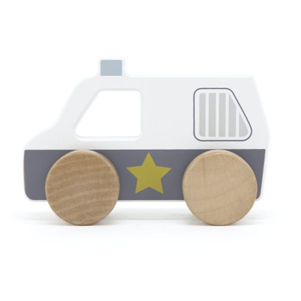 Tryco Tryco Wooden Police Car autić od drva 1 kom