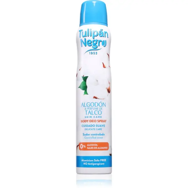 Tulipán Negro Tulipán Negro Algodon Y Talco dezodorans za žene 200 ml