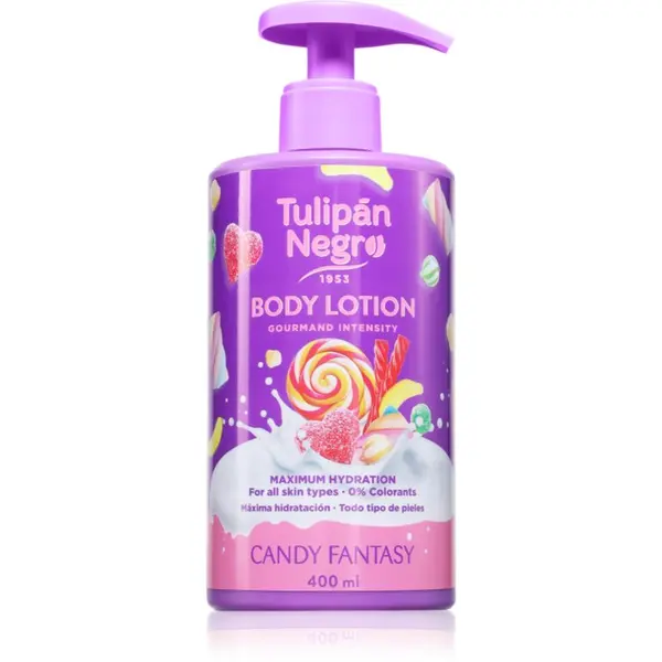 Tulipán Negro Tulipán Negro Candy Fantasy hidratantno mlijeko za tijelo 400 ml