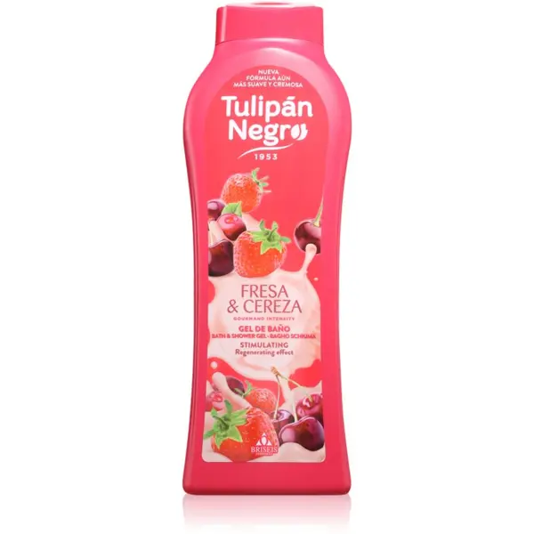 Tulipán Negro Tulipán Negro Fresa Y Cereza gel za tuširanje 650 ml