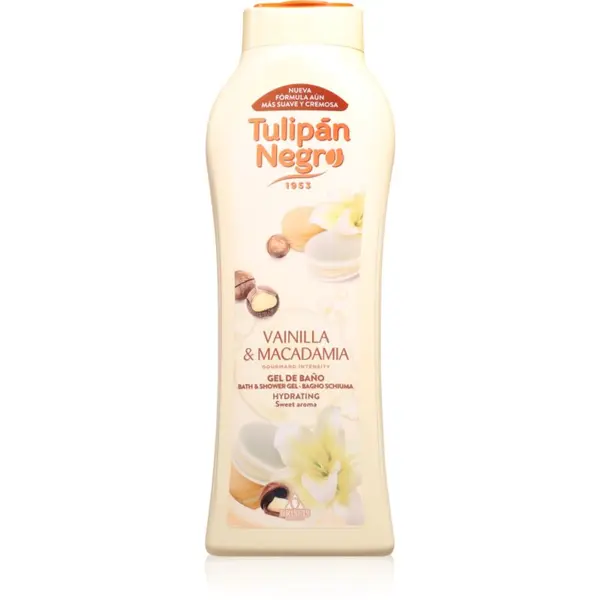 Tulipán Negro Tulipán Negro Vanilla Y Macadamia gel za tuširanje 650 ml
