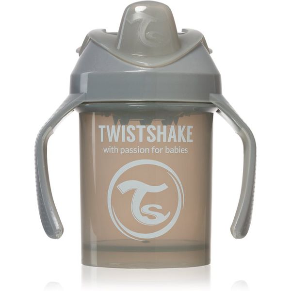 Twistshake Twistshake Training Cup Grey šalica za učenje pijenja 4 m+ 230 ml