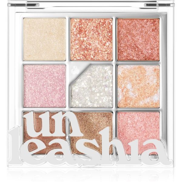 Unleashia Unleashia Glitterpedia Eye Palette paleta sjenila za oči nijansa All Of Glitter 6,6 g