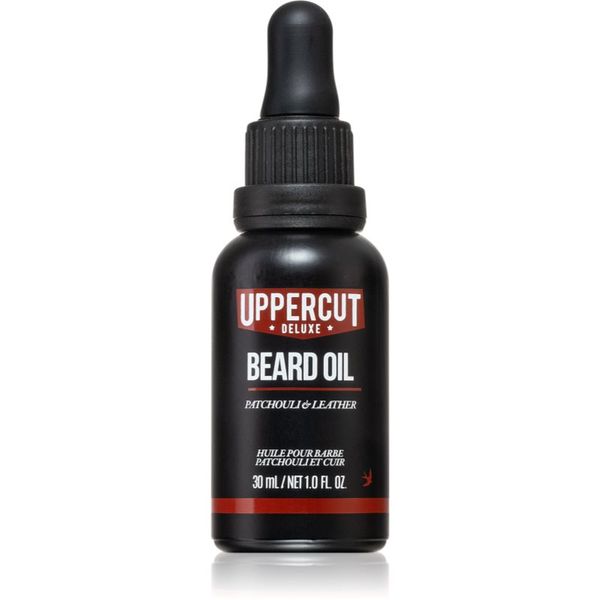 Uppercut Deluxe Uppercut Deluxe Beard Oil Patchouli&Leather ulje za bradu 30 ml