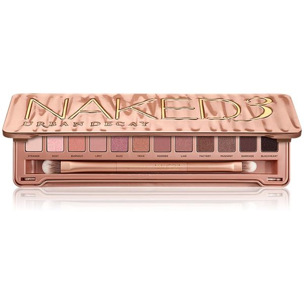 Urban Decay Urban Decay Naked3 paleta sjenila za oči s kistom 12x1,3 g
