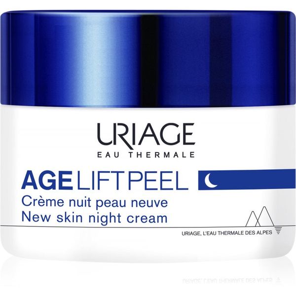 Uriage Uriage Age Protect New Skin Night Cream noćna krema protiv bora s AHA Acids 50 ml