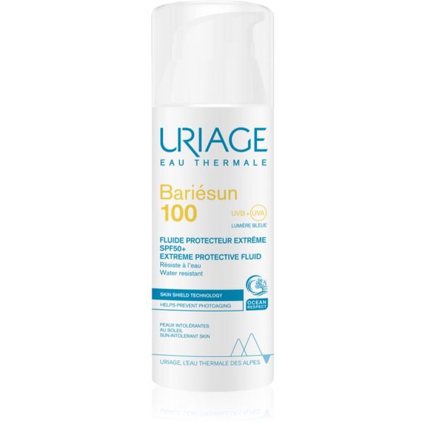 Uriage Uriage Bariésun 100 Extreme Protective Fluid SPF 50+ zaštitni fluid za vrloosjetljivu i netolerantnu kožu lica SPF 50+ 50 ml
