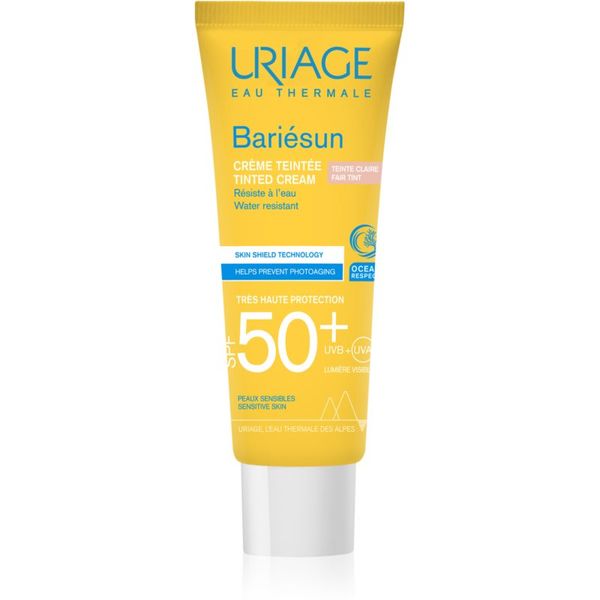 Uriage Uriage Bariésun Bariésun-Repair Balm zaštitna krema za toniranje za lice SPF 50+ nijansa Fair tint 50 ml